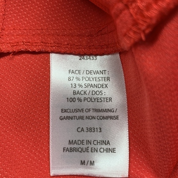 AVIA Lightweight Soft Shell Jacket Colour Orange Size Medium - Picture 8 of 13